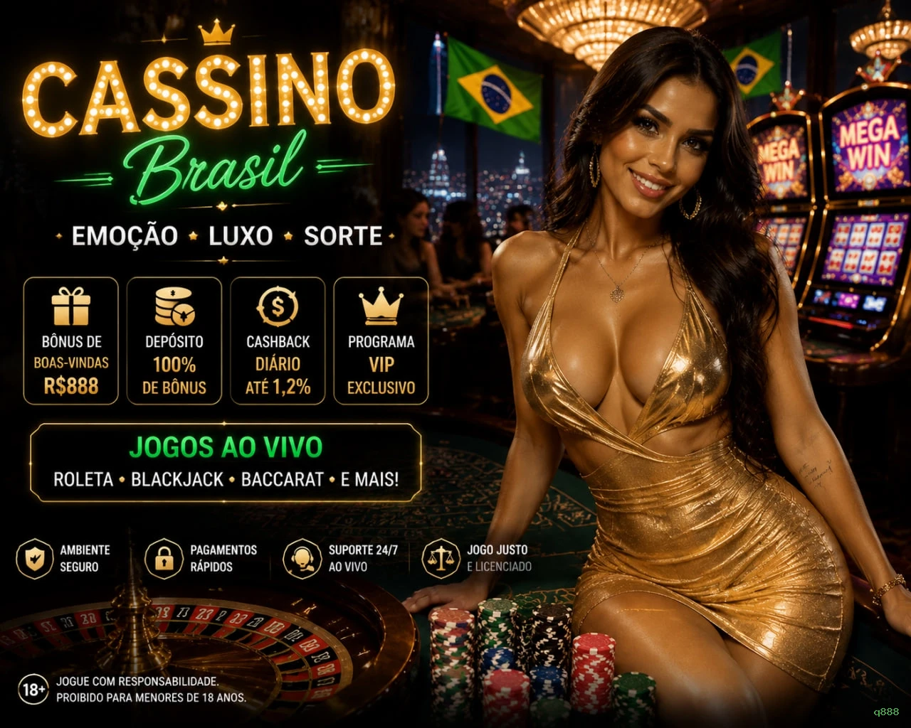 q888 - Plataforma Líder de Apostas Online no Brasil com Jogos Exclusivos